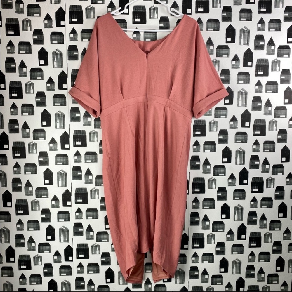 ASOS - women’s short sleeve lined dress NWT - Picture 6 of 7